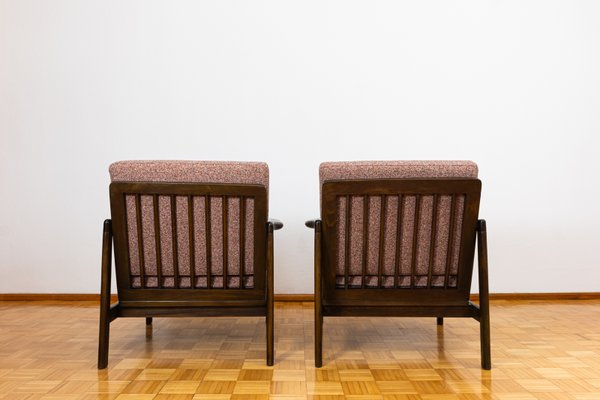 Mid-Century Club Chairs by Zenon Bączyk, 1960s, Set of 2-IXL-2018478