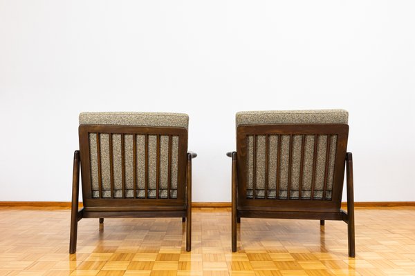 Mid-Century Club Chairs by Zenon Bączyk, 1960s, Set of 2-IXL-2018481