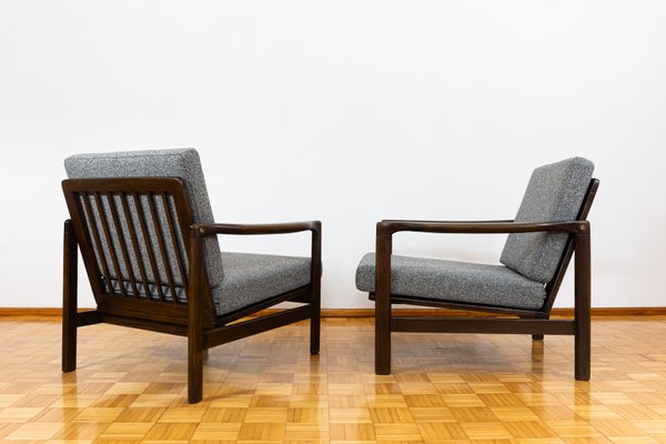 Mid-Century Club Chairs by Zenon Bączyk, 1960s, Set of 2-IXL-2018480