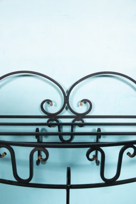 Mid-Century Coat Rack in Wrought Iron, 1950s-HGA-1783655