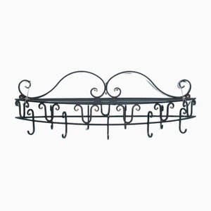 Mid-Century Coat Rack in Wrought Iron, 1950s-HGA-1783655