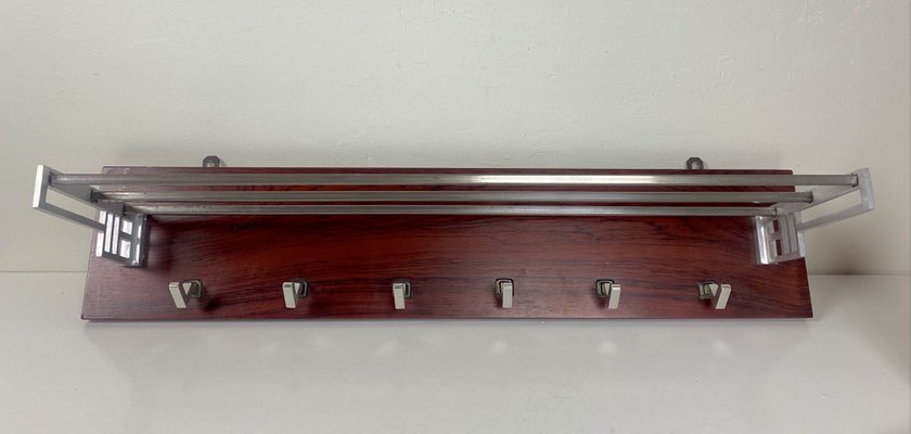 Mid-Century Coat Rack with Art Deco Accents-WZZ-1279685