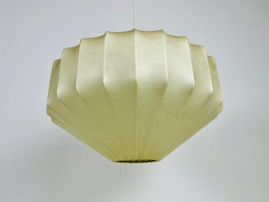 Mid-Century Cocoon Losange Pendant Light by Achille Castiglioni, Italy, 1960s-PUK-1398680