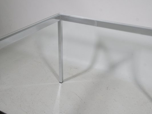 Mid-Century Coffee Table Made of Chrome and Glass by Krasemann, 1968-LVS-1760302