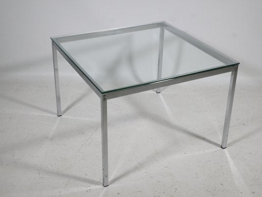 Mid-Century Coffee Table Made of Chrome and Glass by Krasemann, 1968-LVS-1760302