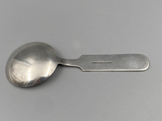 Mid-Century Collectors Spoon in Sterling Silver with Enamel Work by David Anderson, Norway-CZ-1794559