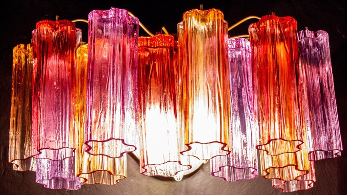 Mid-Century Colored Murano Glass Sconces by Toni Zuccheri for Venini, Set of 2-MBH-1032051