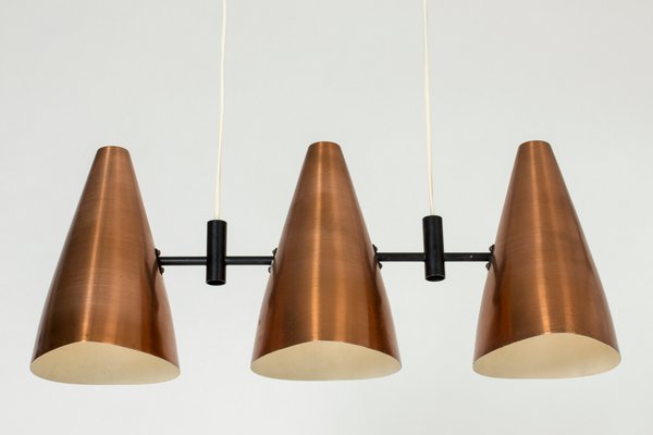 Mid-Century Copper Ceiling Lamp by Eje Ahlgren-NL-726515