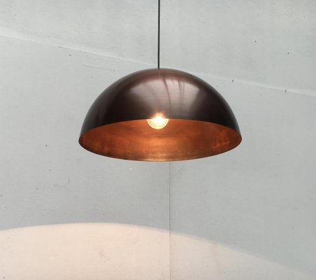 Mid-Century Copper Dome Pendant-UAH-792080