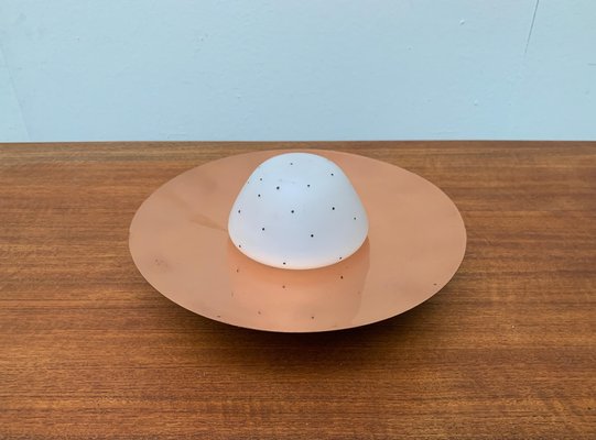 Mid-Century Copper Plafoniere Ceiling Lamp-UAH-1029091