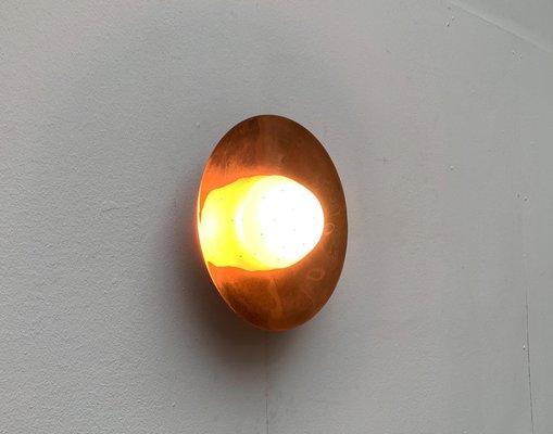 Mid-Century Copper Plafoniere Ceiling Lamp-UAH-1029091