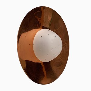 Mid-Century Copper Plafoniere Ceiling Lamp-UAH-1029091