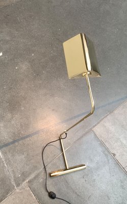 Mid-Century Counterweight Brass Floor Lamp, 1960s-UAH-1299736