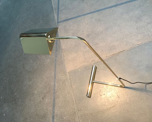 Mid-Century Counterweight Brass Floor Lamp, 1960s-UAH-1299736