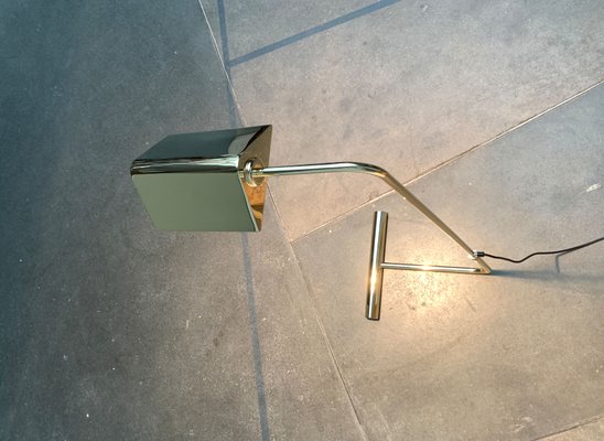 Mid-Century Counterweight Brass Floor Lamp, 1960s-UAH-1299736