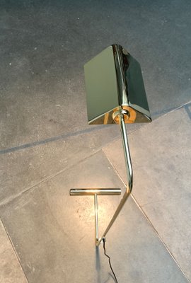 Mid-Century Counterweight Brass Floor Lamp, 1960s-UAH-1299736