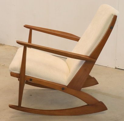 Mid-Century Cube Boomerang Rocking Chair by Søren Georg Jensen, 1950s-FYZ-1798621