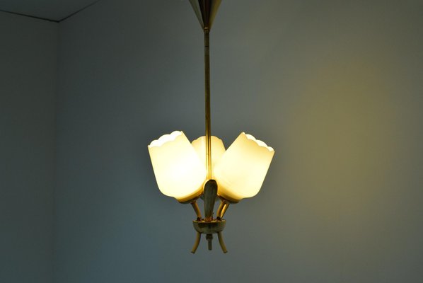 Mid-Century Czechoslovakia Chandelier, 1960s-TZ-1252038