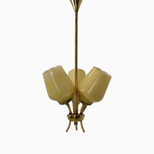 Mid-Century Czechoslovakia Chandelier, 1960s-TZ-1252038