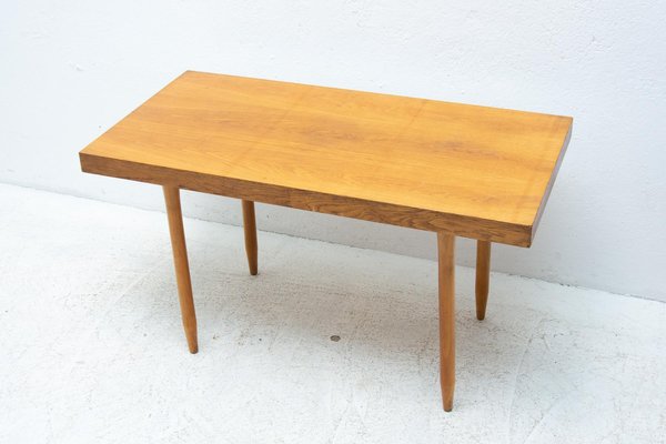 Mid-Century Czechoslovakian Central Table in Beech Wood, 1960s-HXT-1216324