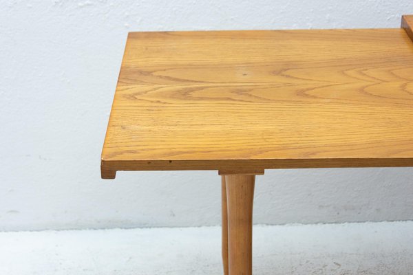 Mid-Century Czechoslovakian Central Table in Beech Wood, 1960s-HXT-1216324