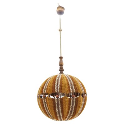 Mid-Century Czechoslovakian Fabric Pendant, 1960s-TZ-1256624