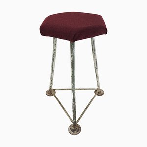 Mid-Century Czechoslovakian Industrial Stool, 1960s-TZ-1250598