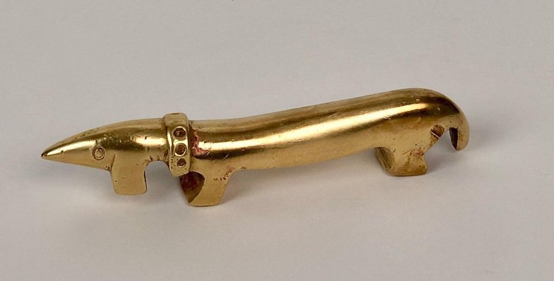 Mid-Century Dachshund Bottle Opener from Walter Bosse, 1955-BAF-1761341