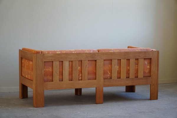 Mid-Century Danish 2-Seater Sofa in Oak attributed to Tage Poulsen, 1960s-MXF-1726035