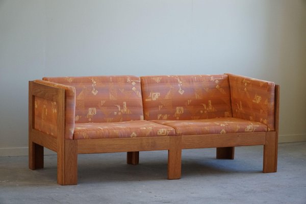 Mid-Century Danish 2-Seater Sofa in Oak attributed to Tage Poulsen, 1960s-MXF-1726035