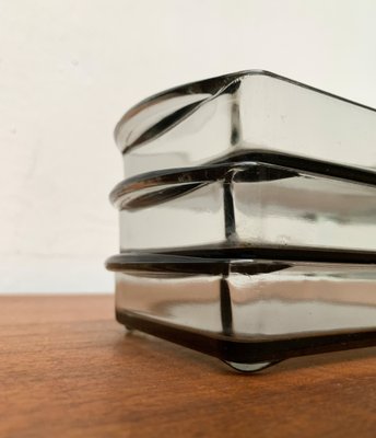 Mid-Century Danish Cabaret Glass Trays from Holmegaard, 1960s, Set of 3-UAH-1384247