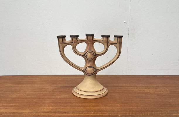 Mid-Century Danish Candleholder by Hanne Design for Asbo Stentoj, 1960s-UAH-1796017