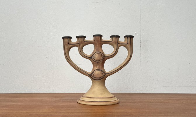 Mid-Century Danish Candleholder by Hanne Design for Asbo Stentoj, 1960s-UAH-1796017