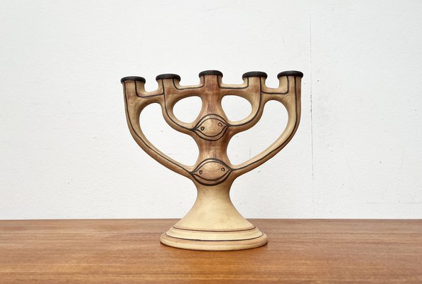 Mid-Century Danish Candleholder by Hanne Design for Asbo Stentoj, 1960s-UAH-1796017