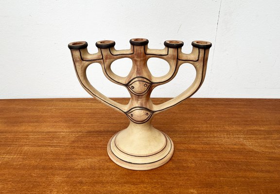 Mid-Century Danish Candleholder by Hanne Design for Asbo Stentoj, 1960s-UAH-1796017