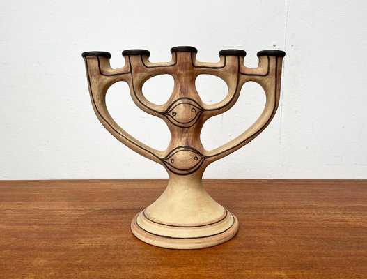 Mid-Century Danish Candleholder by Hanne Design for Asbo Stentoj, 1960s-UAH-1796017