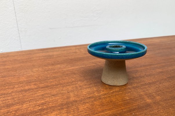 Mid-Century Danish Ceramic Candle Holder by Herman A. Kähler for Hak, 1960s-UAH-1262765