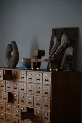 Mid-Century Danish Chest of 64 Drawers, 1960s-MXF-1111883