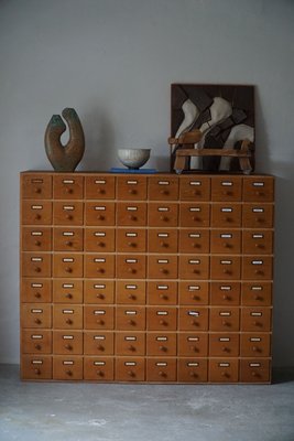 Mid-Century Danish Chest of 64 Drawers, 1960s-MXF-1111883