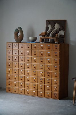 Mid-Century Danish Chest of 64 Drawers, 1960s-MXF-1111883