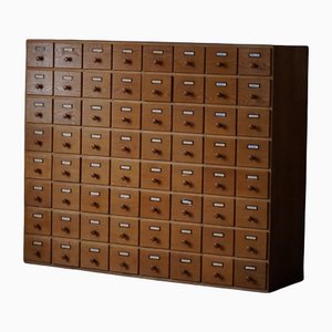 Mid-Century Danish Chest of 64 Drawers, 1960s-MXF-1111883