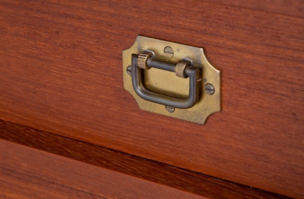 Mid-Century Danish Chest of Drawers in Teak by Henning Korch, 1960s-ZGQ-1289933