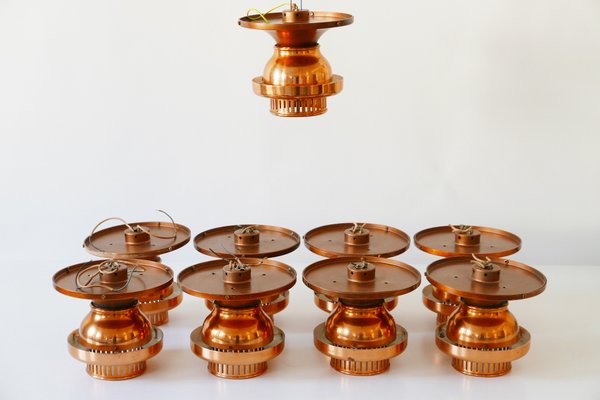 Mid-Century Danish Copper Ceiling Lamp-WPT-567116