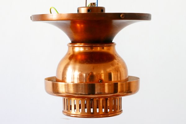 Mid-Century Danish Copper Ceiling Lamp-WPT-567116