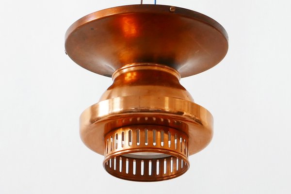 Mid-Century Danish Copper Ceiling Lamp-WPT-567116