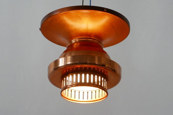 Mid-Century Danish Copper Ceiling Lamp-WPT-567116