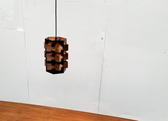 Mid-Century Danish Copper Pendant from Lyfa, 1960s-UAH-1370930