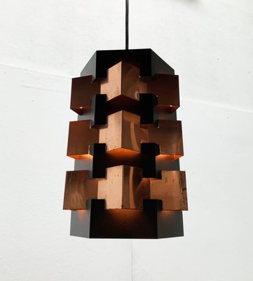 Mid-Century Danish Copper Pendant from Lyfa, 1960s-UAH-1370930