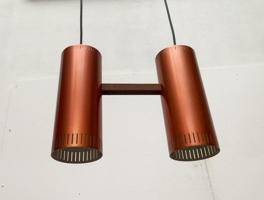 Mid-Century Danish Cylinder II Pendant Lamp by Jo Hammerborg for Fog & Mørup-UAH-1110992