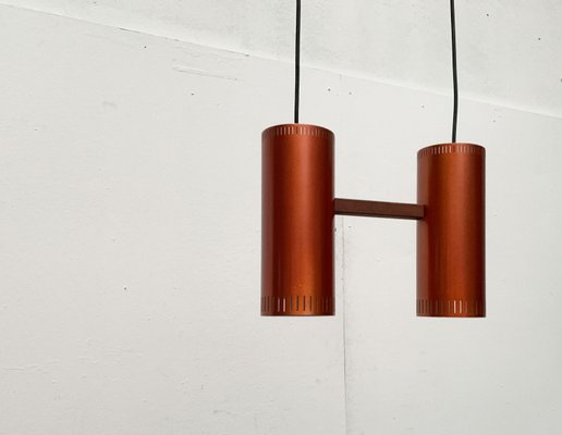 Mid-Century Danish Cylinder II Pendant Lamp by Jo Hammerborg for Fog & Mørup-UAH-1110992